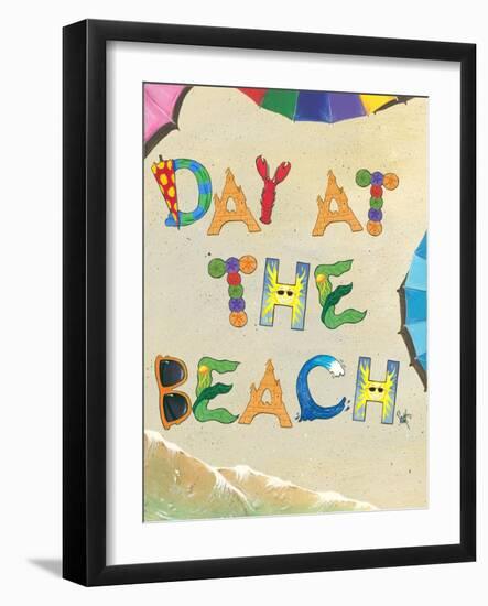 Day at the Beach-Scott Westmoreland-Framed Art Print
