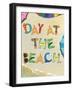 Day at the Beach-Scott Westmoreland-Framed Art Print