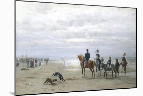 Day at the Beach-Otto Eerelman-Mounted Giclee Print