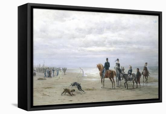 Day at the Beach-Otto Eerelman-Framed Stretched Canvas