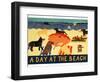 Day At The Beach-Stephen Huneck-Framed Premium Giclee Print