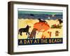 Day At The Beach-Stephen Huneck-Framed Giclee Print