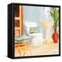 Day at the Spa I-Linda Baliko-Framed Stretched Canvas