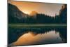 Day Burst Reflection at Half Dome, Yosemite National Park-Vincent James-Mounted Photographic Print
