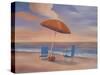 Day by the Shore-Vivien Rhyan-Stretched Canvas
