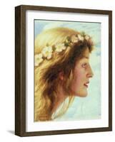 Day, c.1880-85-Edward Robert Hughes-Framed Giclee Print