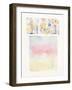 Day Dream Watercolor-Mike Schick-Framed Art Print