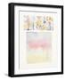 Day Dream Watercolor-Mike Schick-Framed Art Print