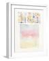 Day Dream Watercolor-Mike Schick-Framed Art Print