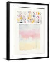 Day Dream Watercolor-Mike Schick-Framed Art Print