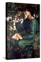 Day Dream-Dante Gabriel Rossetti-Stretched Canvas