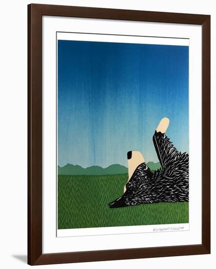 Day Dreaming Bordor-Stephen Huneck-Framed Giclee Print