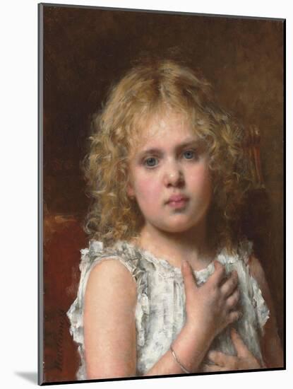 Day Dreams, C. 1890-Alexei Alexevich Harlamoff-Mounted Giclee Print