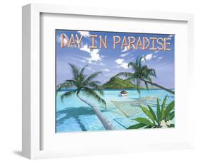 Day in Paradise-Scott Westmoreland-Framed Art Print