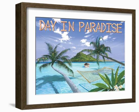 Day in Paradise-Scott Westmoreland-Framed Art Print