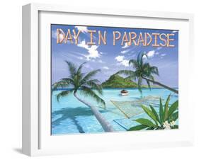 Day in Paradise-Scott Westmoreland-Framed Art Print