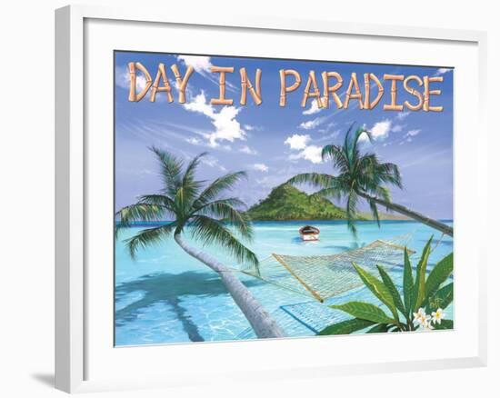 Day in Paradise-Scott Westmoreland-Framed Art Print