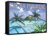 Day in Paradise-Scott Westmoreland-Framed Stretched Canvas