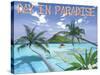 Day in Paradise-Scott Westmoreland-Stretched Canvas