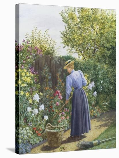 Day in the Garden-Marian Chase-Stretched Canvas