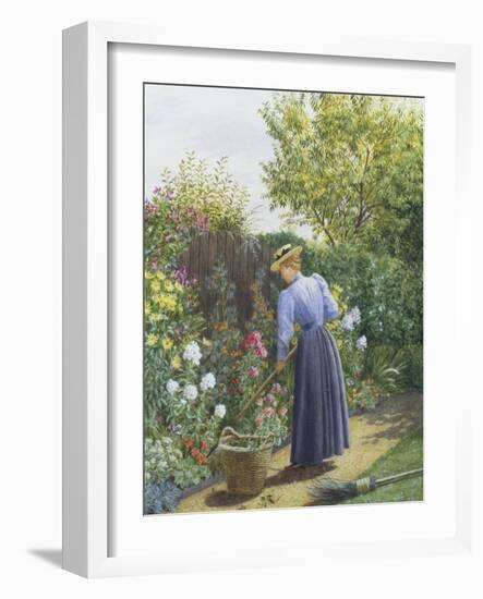 Day in the Garden-Marian Chase-Framed Giclee Print