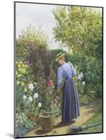 Day in the Garden-Marian Chase-Mounted Giclee Print