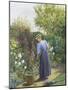 Day in the Garden-Marian Chase-Mounted Giclee Print