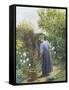 Day in the Garden-Marian Chase-Framed Stretched Canvas