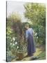 Day in the Garden-Marian Chase-Stretched Canvas