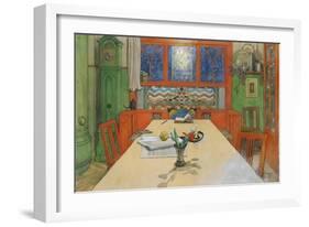 Day Is Done, Good Night! 1908-Carl Larsson-Framed Giclee Print