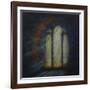 Day Light; Light through a ruined church window,-Lee Campbell-Framed Giclee Print