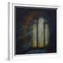 Day Light; Light through a ruined church window,-Lee Campbell-Framed Giclee Print