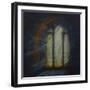 Day Light; Light through a ruined church window,-Lee Campbell-Framed Giclee Print