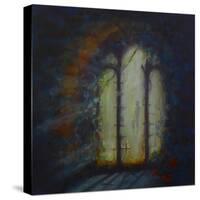 Day Light; Light through a ruined church window,-Lee Campbell-Stretched Canvas
