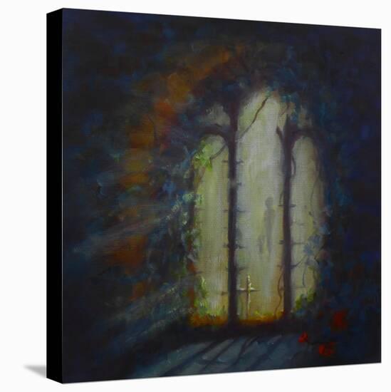 Day Light; Light through a ruined church window,-Lee Campbell-Stretched Canvas