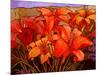 Day Lilies III-John Newcomb-Mounted Giclee Print