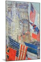 Day of Allied Victory, 1917-Childe Hassam-Mounted Art Print