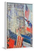 Day of Allied Victory, 1917-Childe Hassam-Framed Art Print