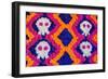 Day of the Dead Flowers Mural-AGCuesta-Framed Photographic Print