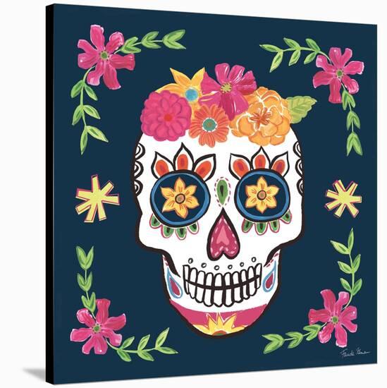 Day of the Dead II-Farida Zaman-Stretched Canvas