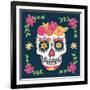 Day of the Dead II-Farida Zaman-Framed Premium Giclee Print