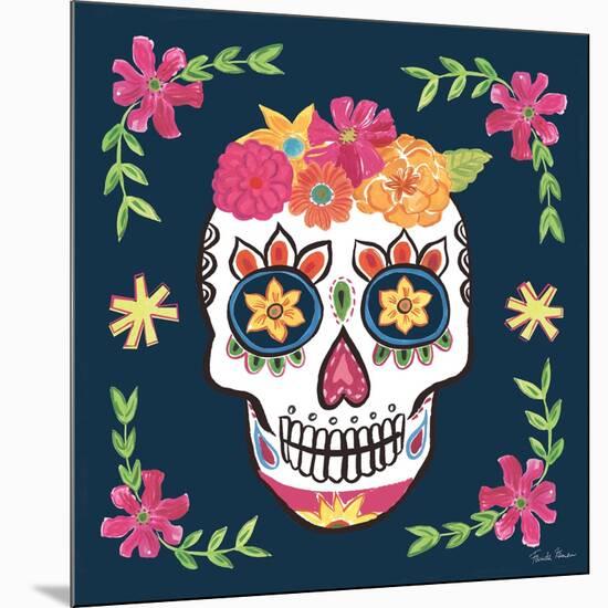 Day of the Dead II-Farida Zaman-Mounted Premium Giclee Print