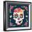 Day of the Dead II-Farida Zaman-Framed Art Print