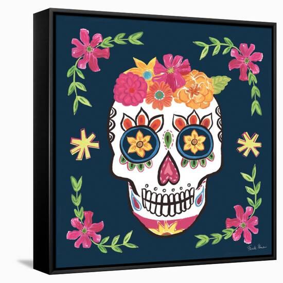 Day of the Dead II-Farida Zaman-Framed Stretched Canvas