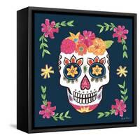 Day of the Dead II-Farida Zaman-Framed Stretched Canvas