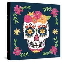 Day of the Dead II-Farida Zaman-Stretched Canvas