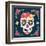 Day of the Dead II-Farida Zaman-Framed Art Print