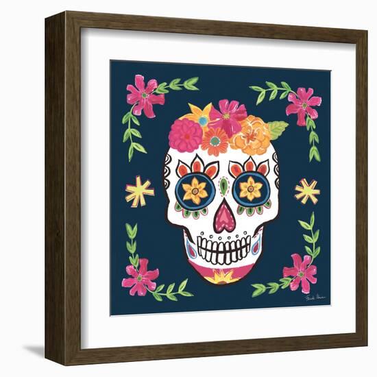 Day of the Dead II-Farida Zaman-Framed Art Print