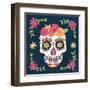 Day of the Dead II-Farida Zaman-Framed Art Print