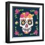 Day of the Dead II-Farida Zaman-Framed Art Print